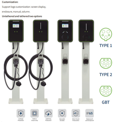 AC EV charger Wallbox with Load Balancing
