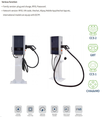 7kW-40kW DC EV Charger Wallbox